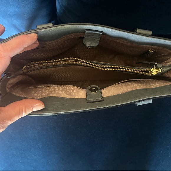 Gray Kate Spade satchel - Picture 6 of 7